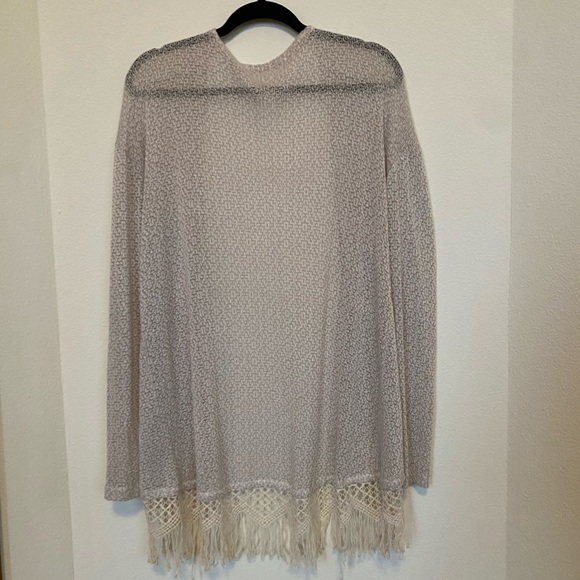 American Rag - Lace Long Cardigan Sweater - Size L/XL - Picture 5 of 5